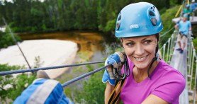 Camping at Adventures Unlimited plus Ziplining and much more!