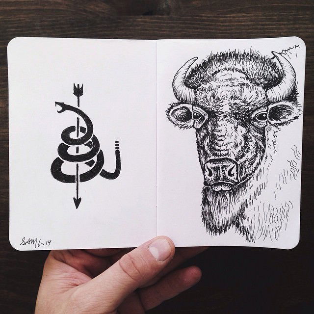 sam larson steel bison