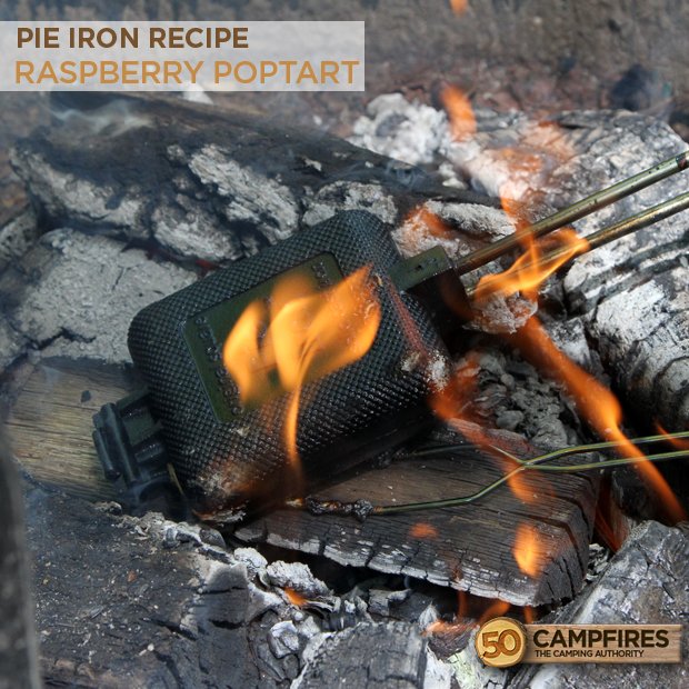 Raspberry Poptart Pie Iron