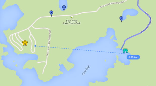 reserving campsites