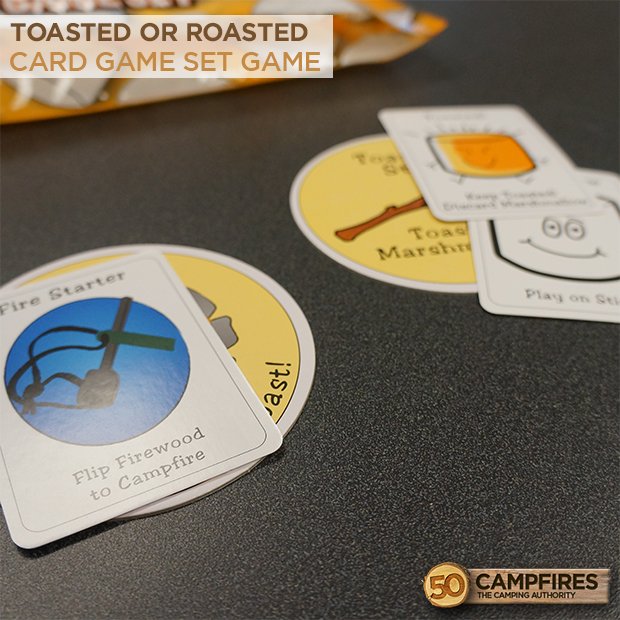 toasted or roasted card game