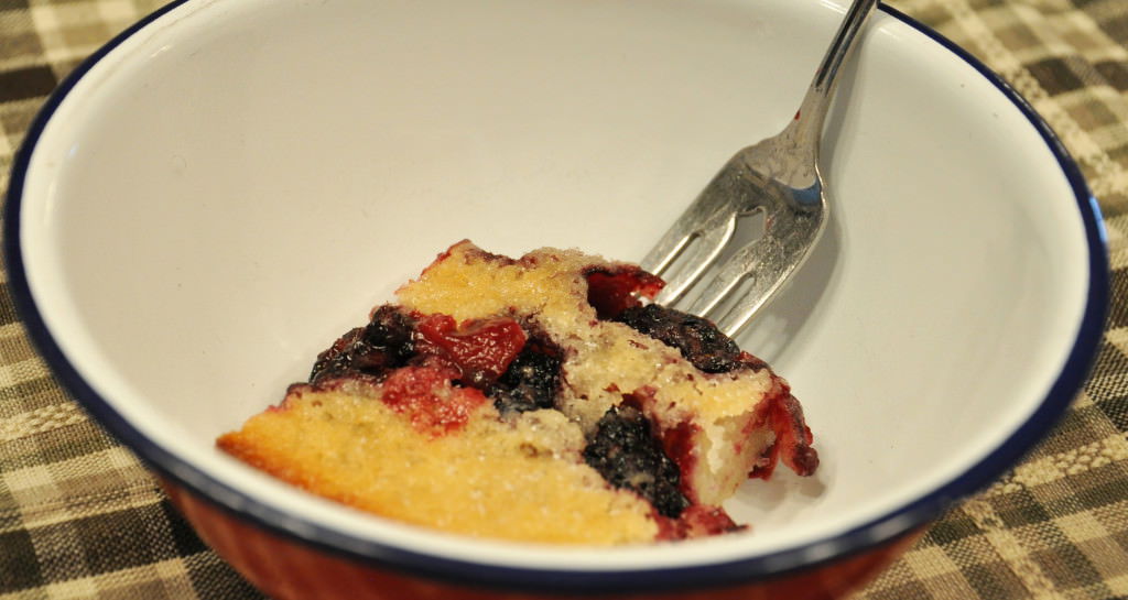 blackberry cobbler