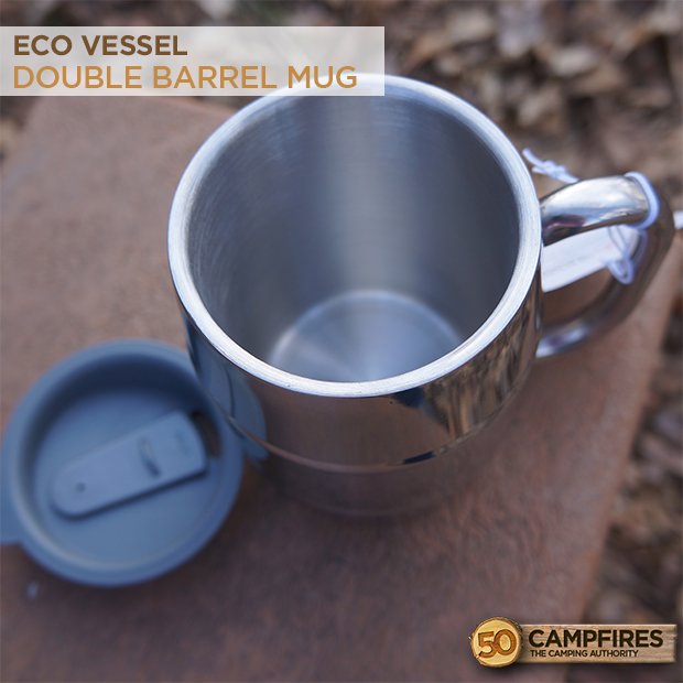 eco vessel double barrel mug