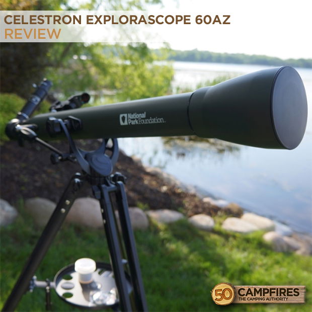 Celestron Explorascope 60AZ Telescope Review Outdoors with Bear Grylls