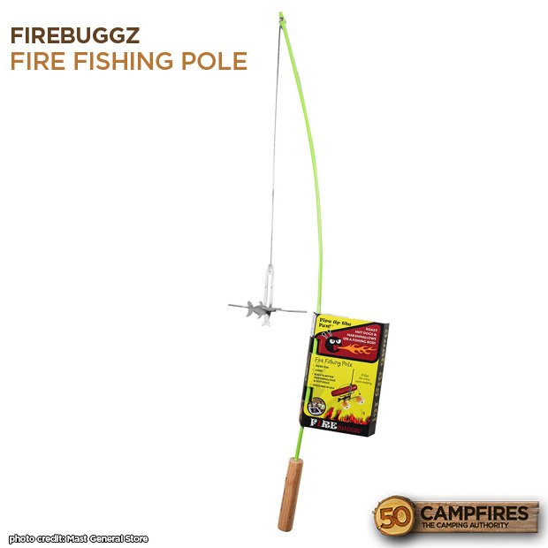 Firebuggz fire fishing pole marshmallow roaster