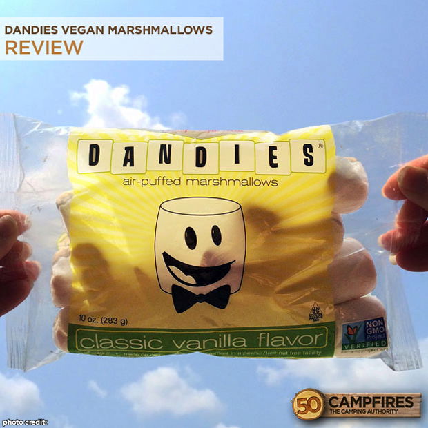 Vegan Vanilla Mini Marshmallows, 10 oz, Dandies Vegan Marshmallows