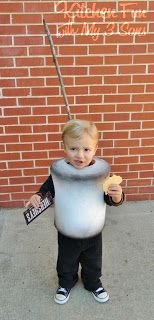 Roasted Marshmallow Halloween Costume