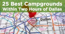 campgrounds within two hours of dallas