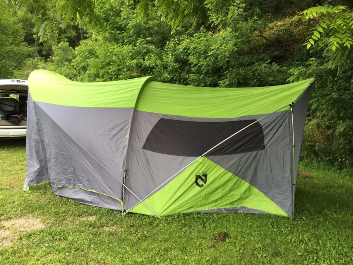 Gear Review: Nemo Wagontop 8-person Tent - Outdoors with Bear Grylls