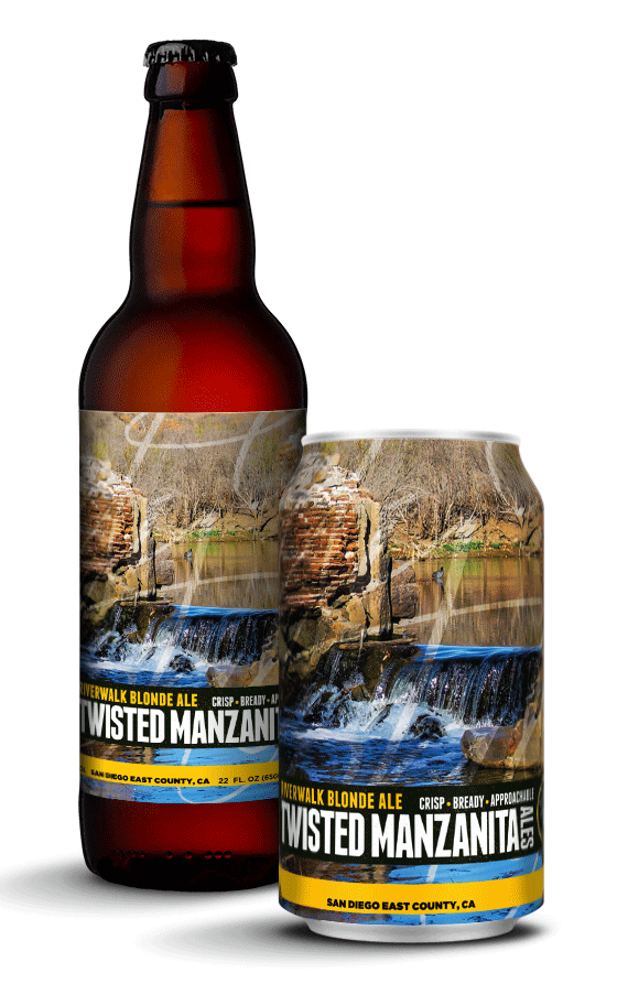 Riverwalk Blonde Ale is a tasty mixture of bready Kolsch yeast, delicate fruit esters, traditional kettle hops and crisp finish.
