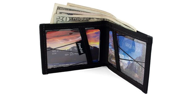 Flowfold Vanguard Slim Front Pocket Bifold Wallet 