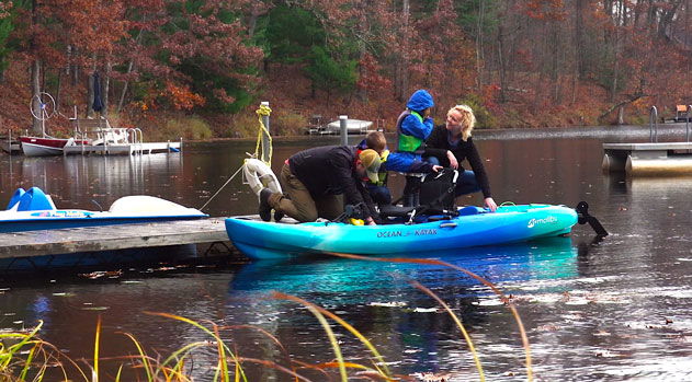 The Last Of The Open Water Family Launches Kayaks