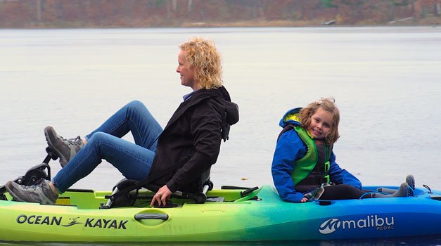The Last Of The Open Water Mother Daughter Fall Kayaking Trip