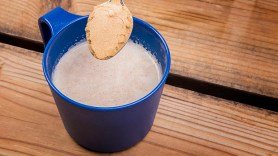Use mesquite flour as a substitute for cocoa powder in this hot beverage.