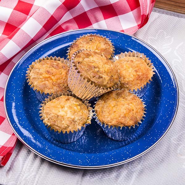 These savory mesquite muffins look great and taste even better.