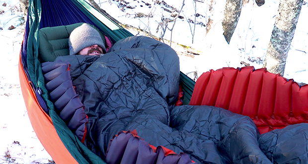 Hammock camping cold on sale weather