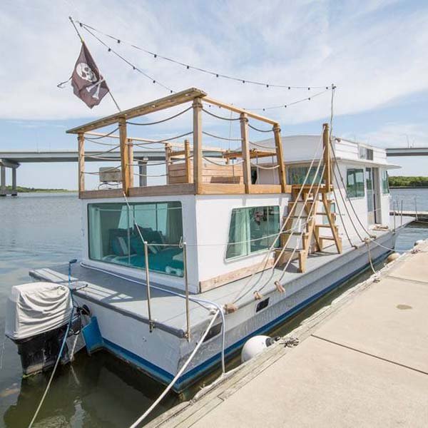 Airbnb experience in South Carolina is nights on the water living like a pirate.