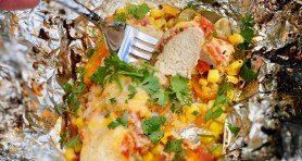 texmex chicken foil packet