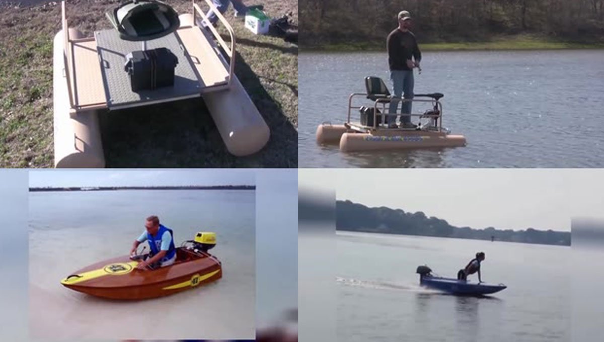15 Cool Mini Boats and Mini Watercrafts [VIDEO] - Outdoors with Bear Grylls