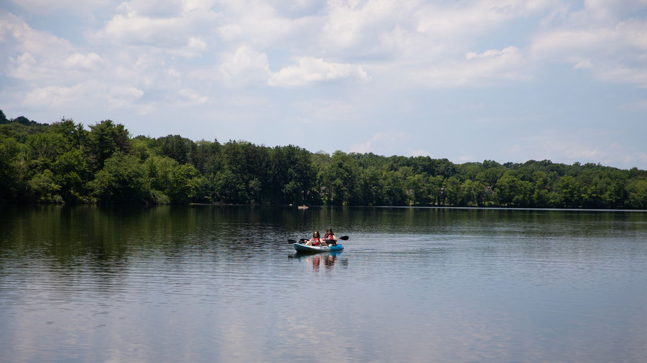 Franklin Lake, West Long Branch, New Jersey, They're gettin…