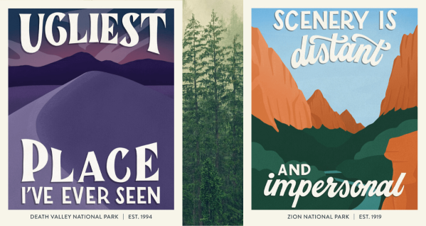 national park posters