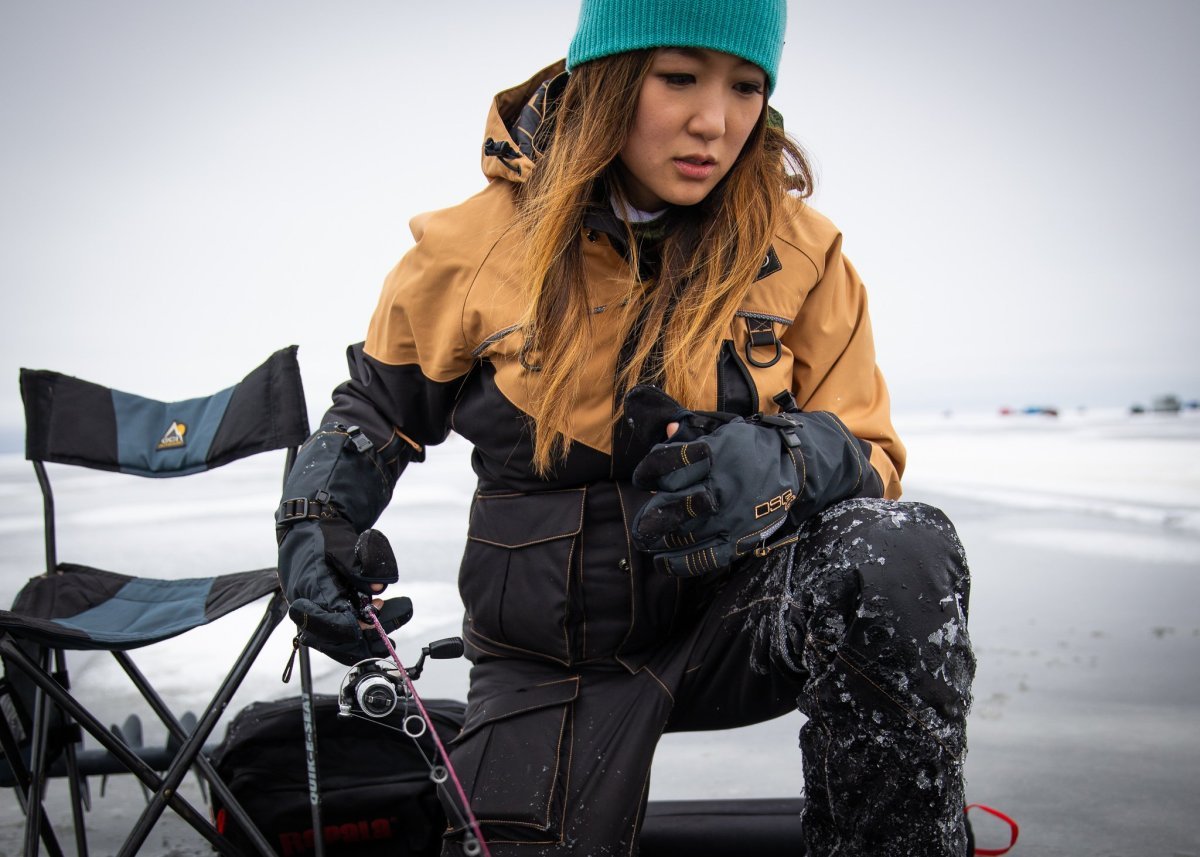 DSG Womens Avid Ice Fishing Gloves
