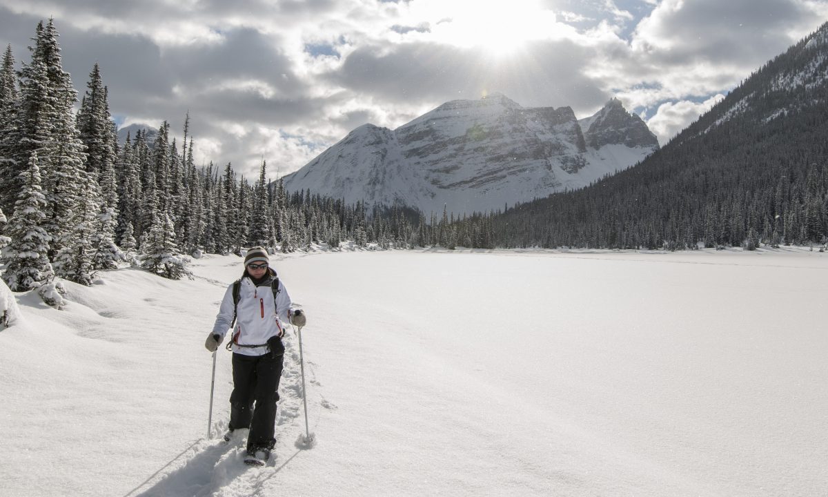 Winter Hiking & Snowshoeing in Banff and Lake Louise