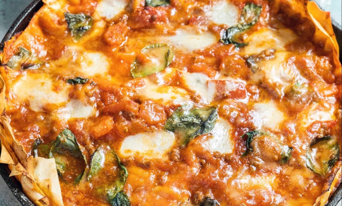Dutch Oven Lasagna Recipe - Stovetop Lasagna - [VIDEO]
