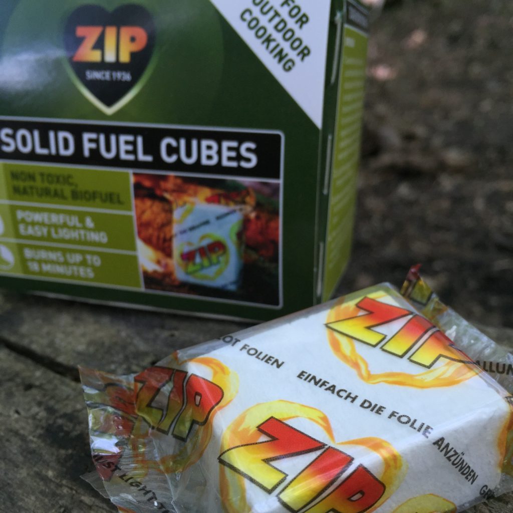 zip 8 solid fuel cubes