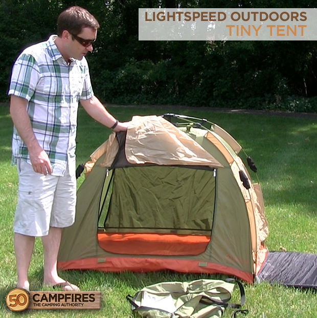 Lightspeed Outdoors Tiny Tent Review Outdoors with Bear Grylls