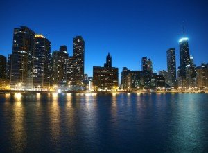 Chicago City Skyline