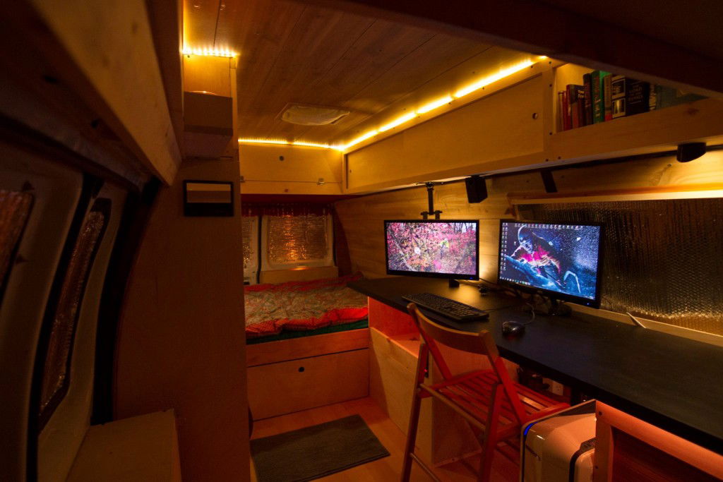 Custom Camper Van - Image Credit: Adam Nawrot