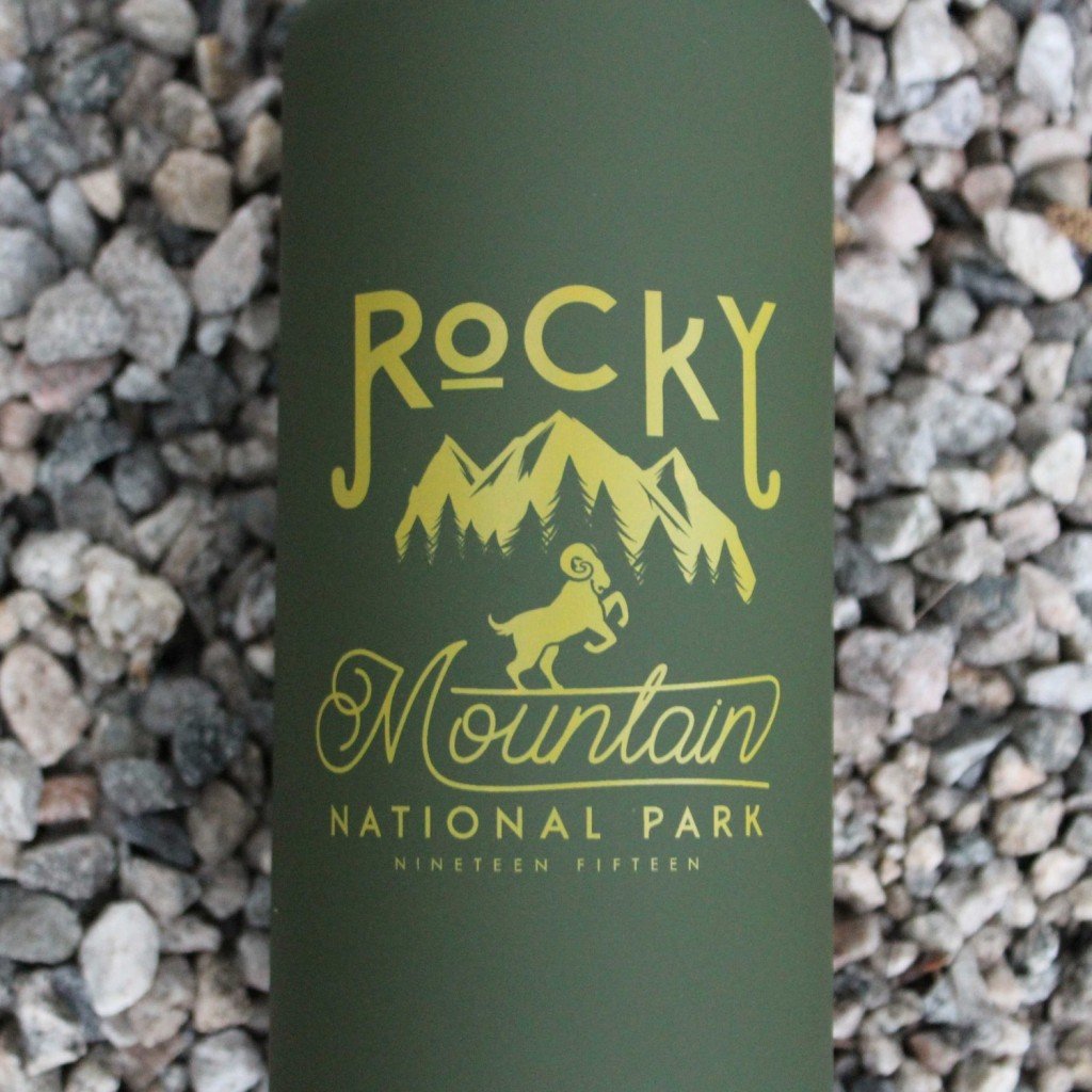 limited edition national parks bottle rocky mountain
