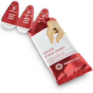 Squeeze Pod Natural Shave Cream