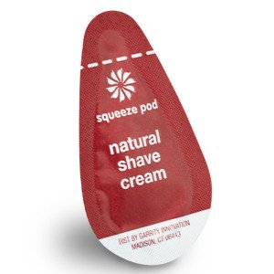 Squeeze Pod Natural Shave Cream