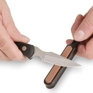 Sharpening your knife in the field? While camping or hiking?