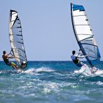 Outdoor Activities: windsurfing