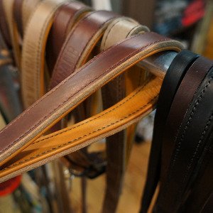 wolfgang horween leather dog leash