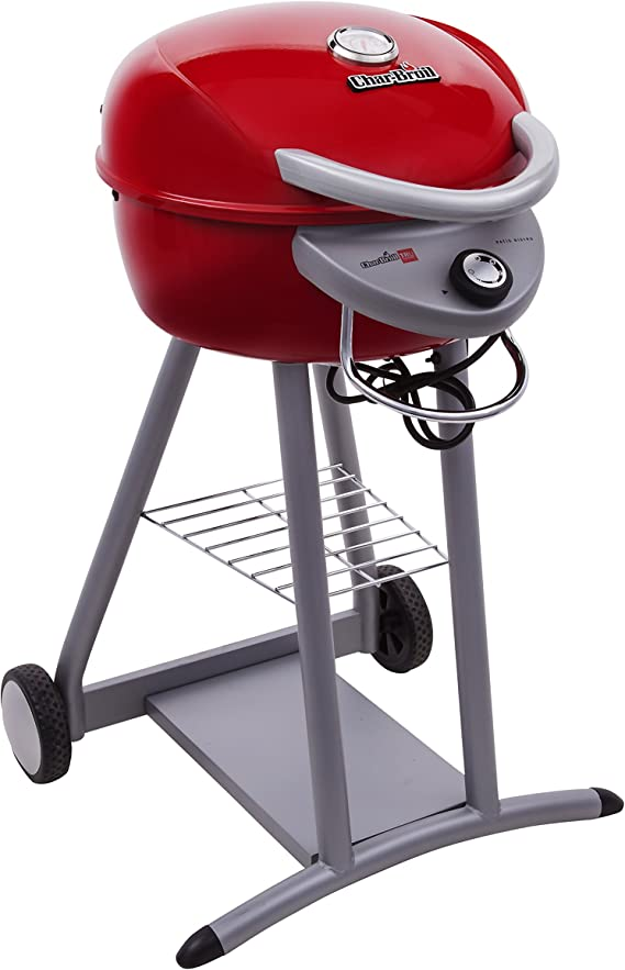  ORALNER Electric BBQ Grill with Stand, Warming Rack