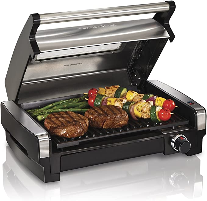 Zojirushi EB-DLC10 Indoor Electric Grill Stainless Black
