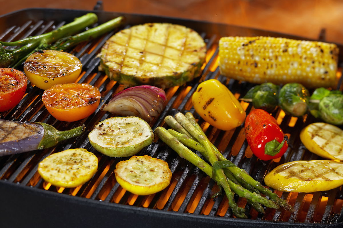 Vegetables on Grill