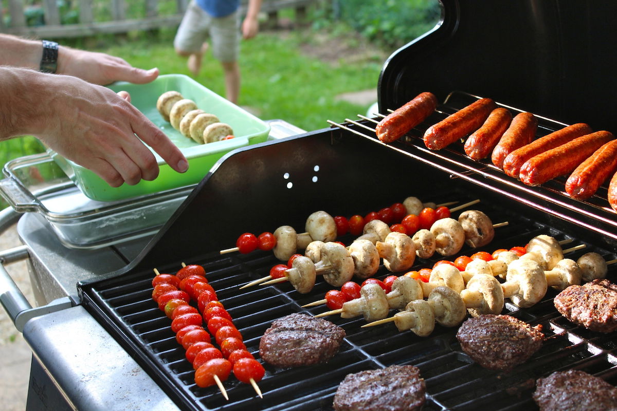 Grilled Jumbo Shrimp - Weekend at the Cottage