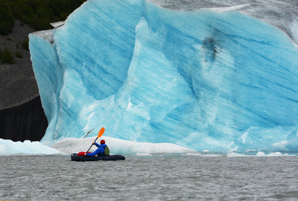 Spencer Glacier Kayaking