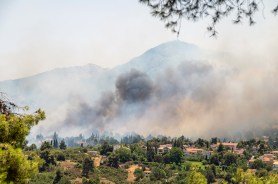 Forest fires threaten europe with record high temperatures