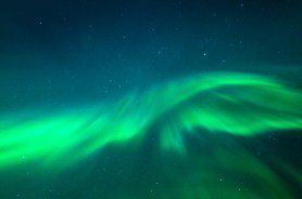 Northern Lights, Aurora Borealis. Sweden