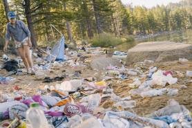 Volunteers clean up Lake Tahoe