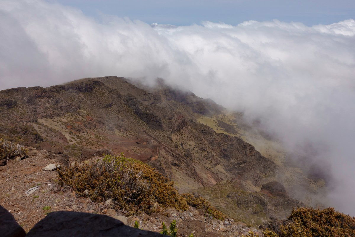 Haleakalā volcano in the Haleakalā National Park