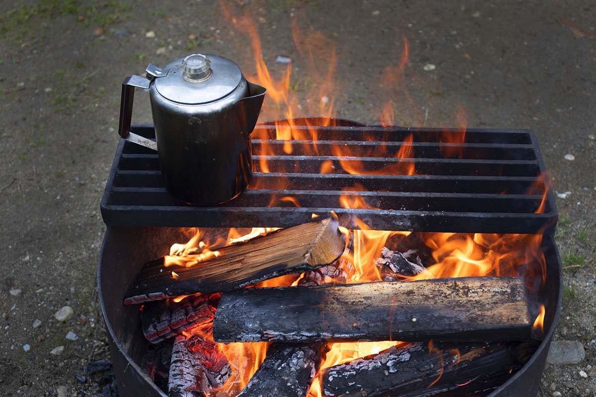 Make Coffee While Camping (and Glamping)