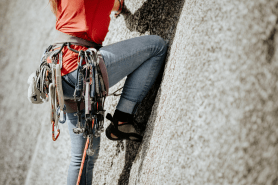 rock climbing in Squamish