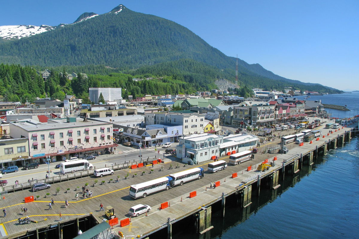 Landslide in Wrangell, Alaska